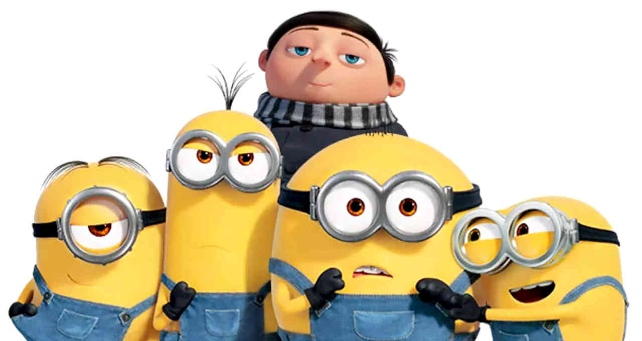 4 minions e Gru